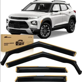 2021-2024 Chevy Trailblazer Rain Guards Acrylic 4Pcs