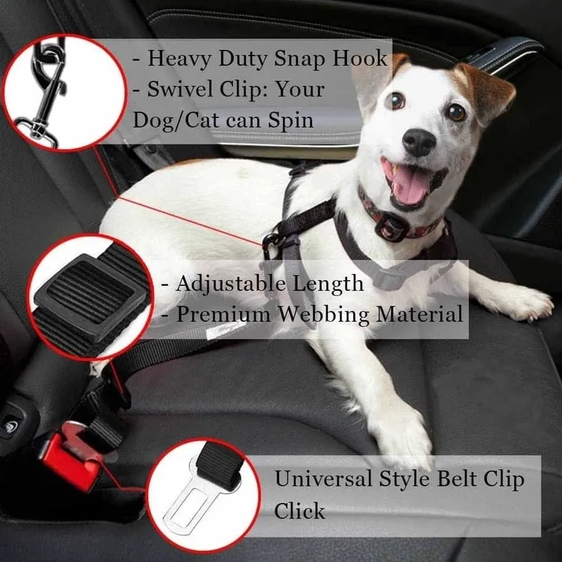Adjustable Pet Car Safety Belts