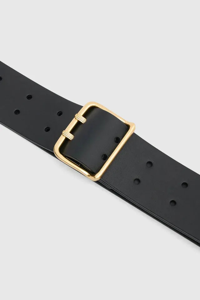 Camilla and Marc Kai Belt in Black and Gold