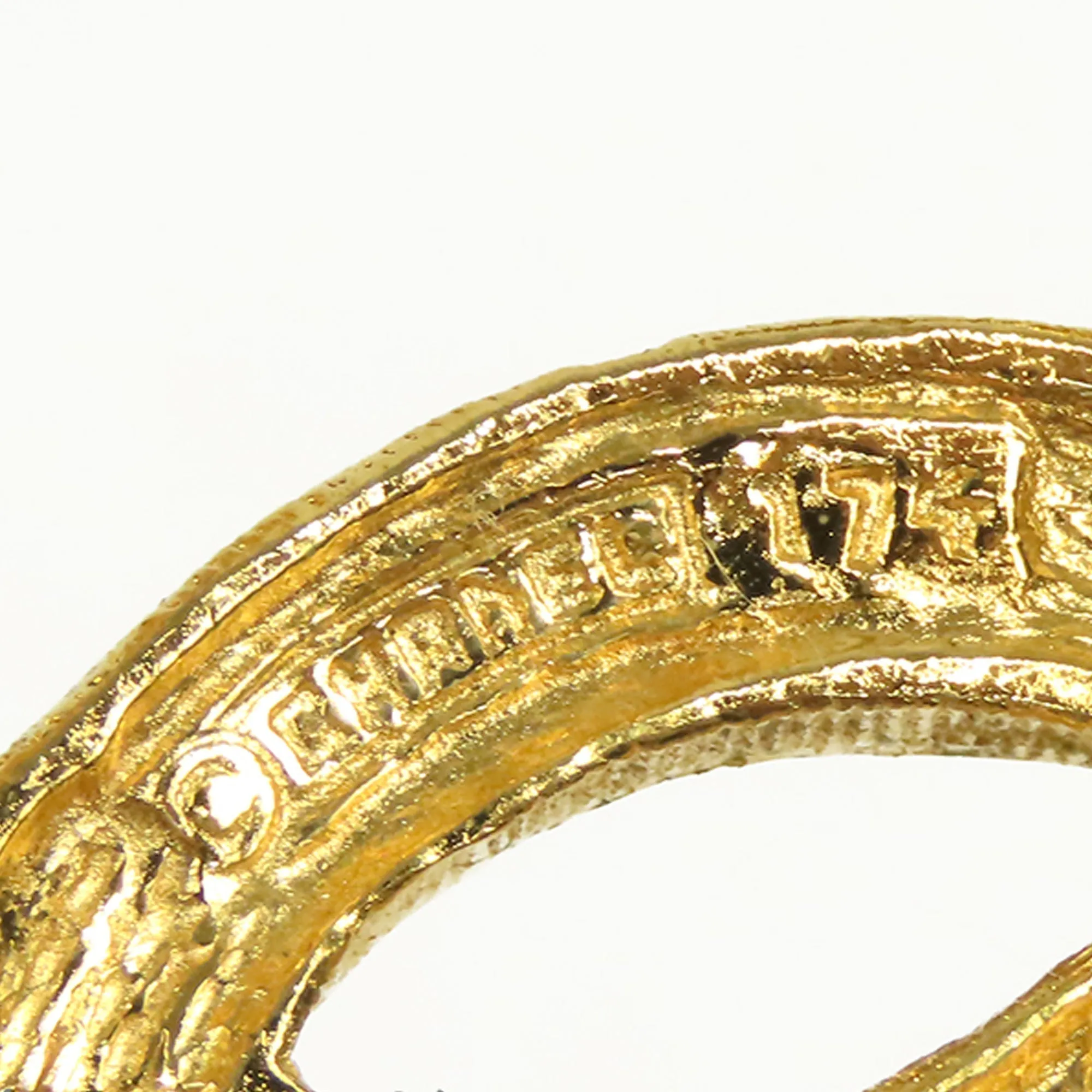 CHANEL CC Rhinestone Brooch Costume Brooch