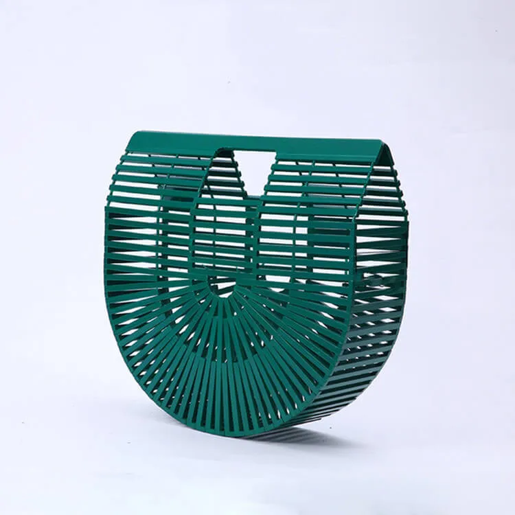 Colorful Bamboo Bags Semicircle-Showtown