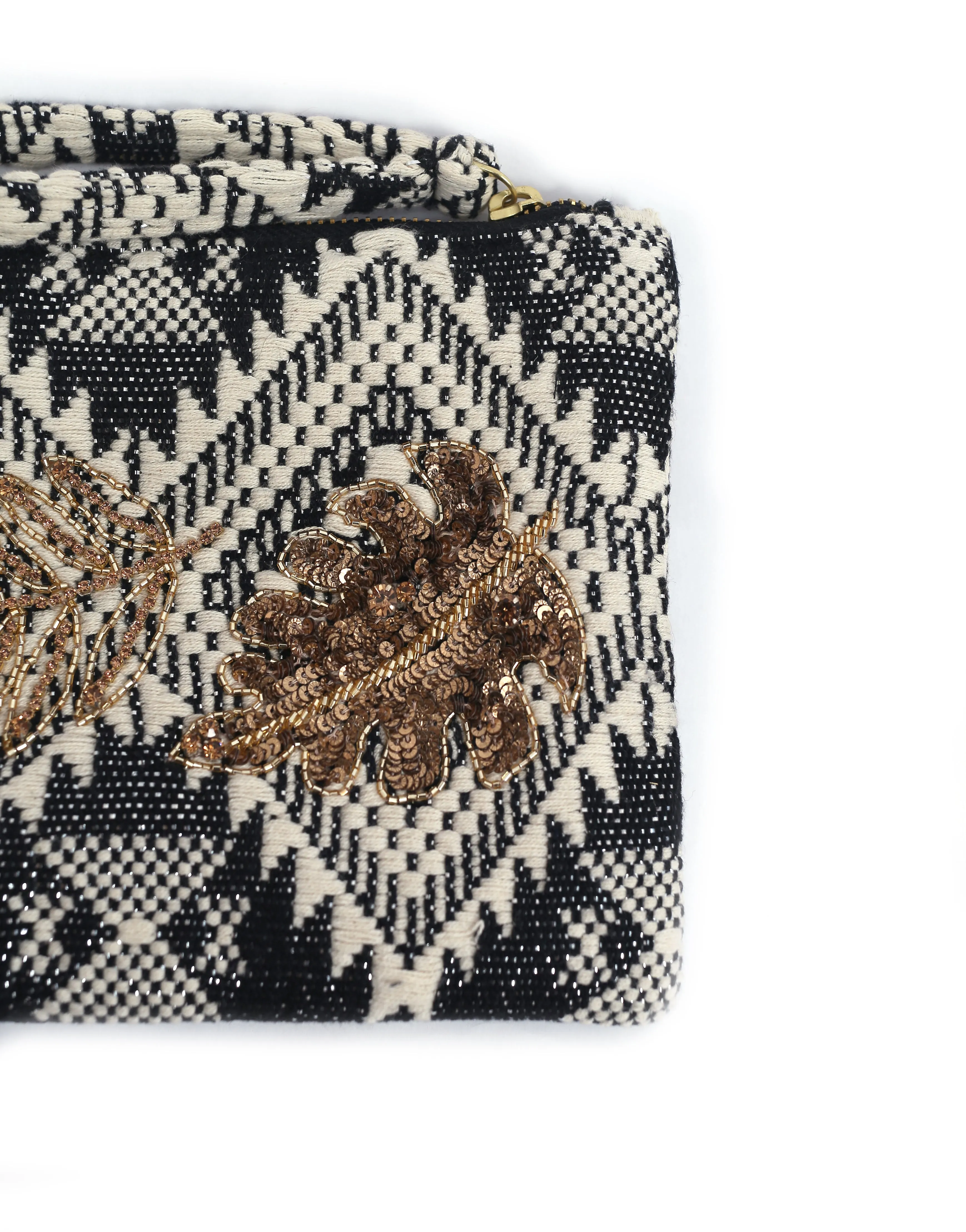 Gold Leaf Pouch
