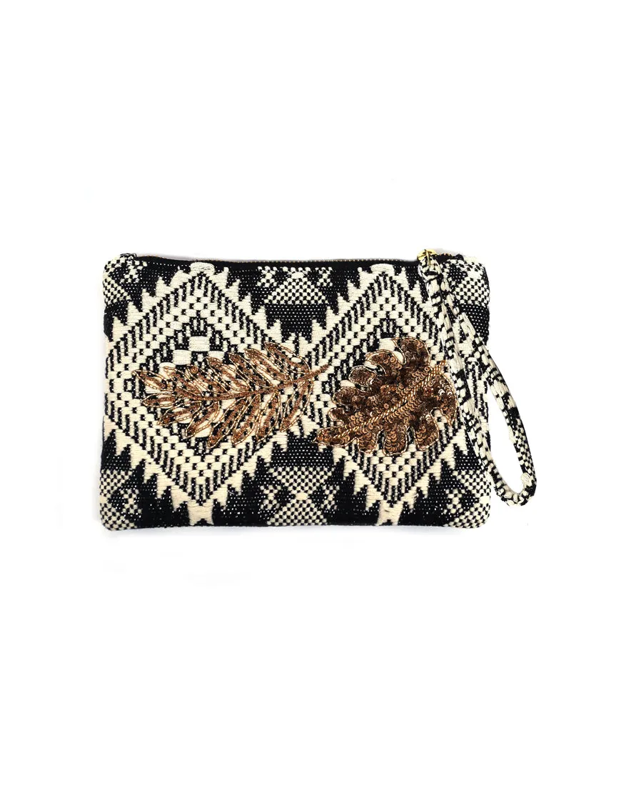 Gold Leaf Pouch