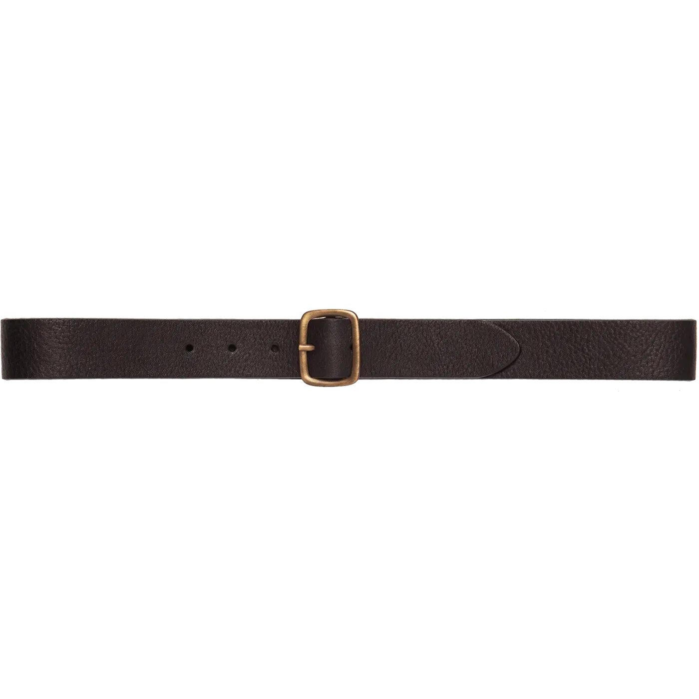 Heritage Leather Belt - Black