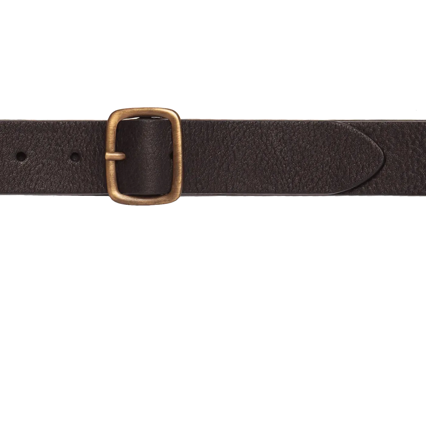 Heritage Leather Belt - Black