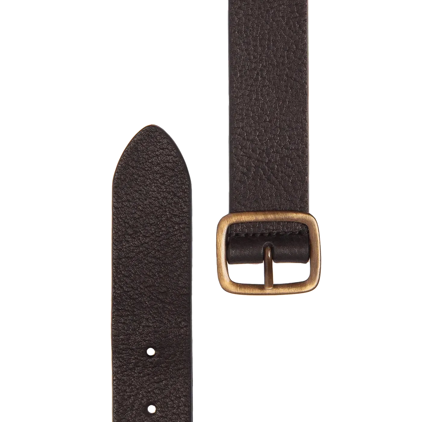 Heritage Leather Belt - Black