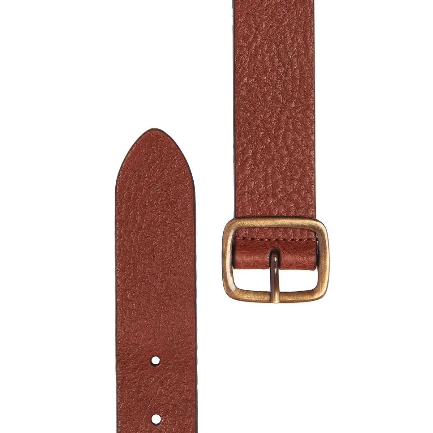 Heritage Leather Belt - Brown