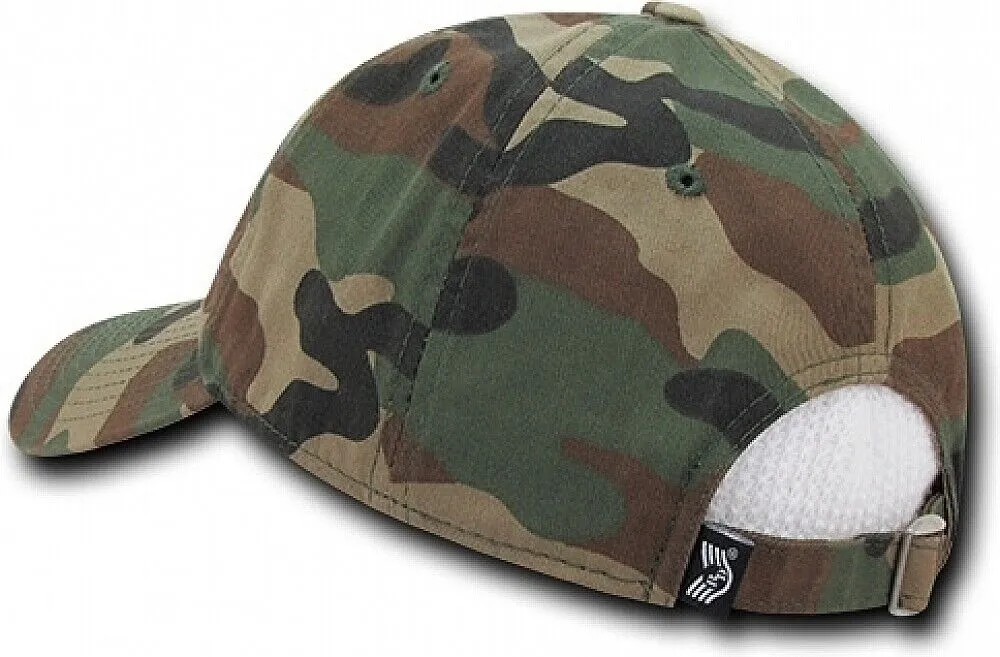 I Plead The 2nd Amendment Hat Embroidered Polo Woodland Camouflage Baseball Cap