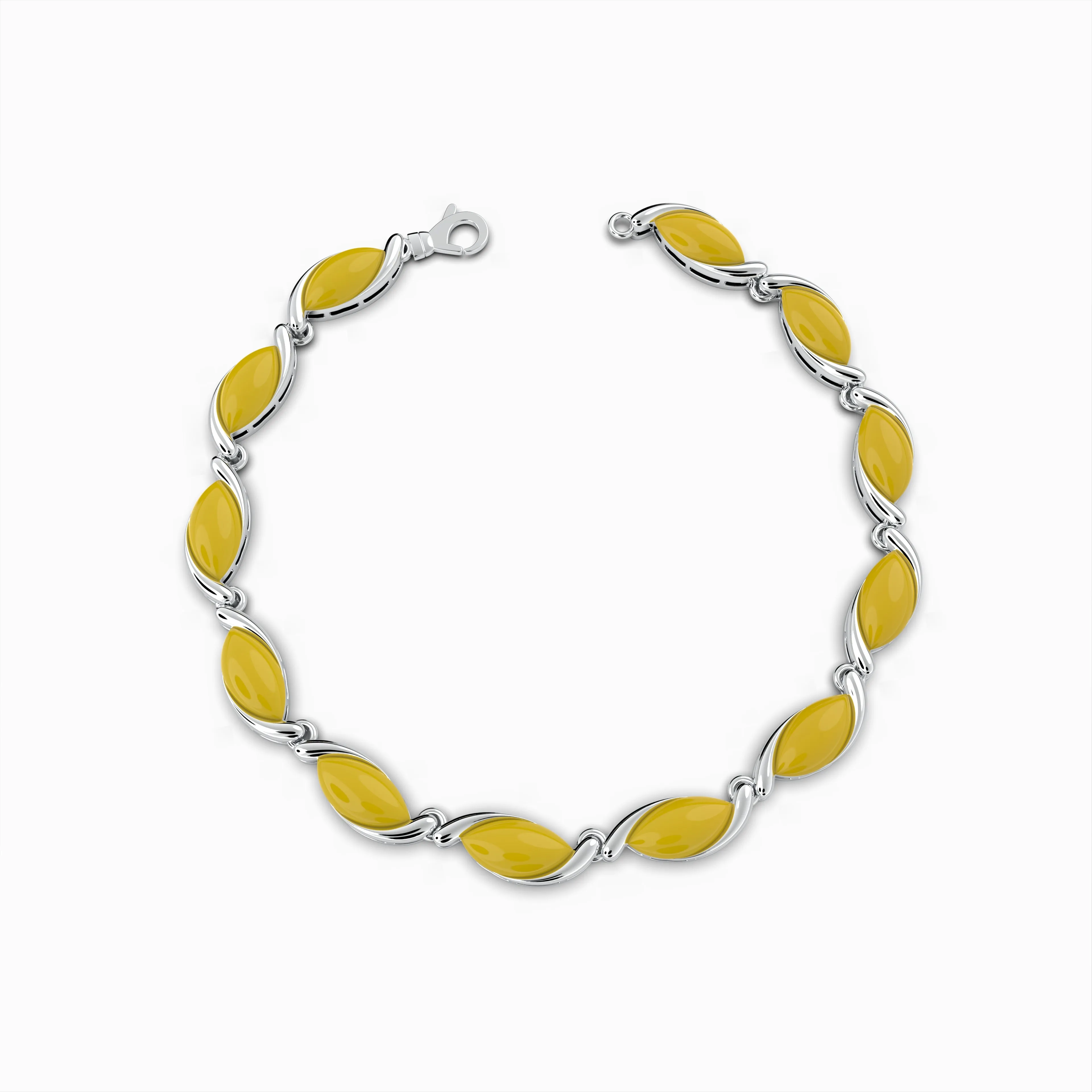 Natural Amber Bracelets - Leah