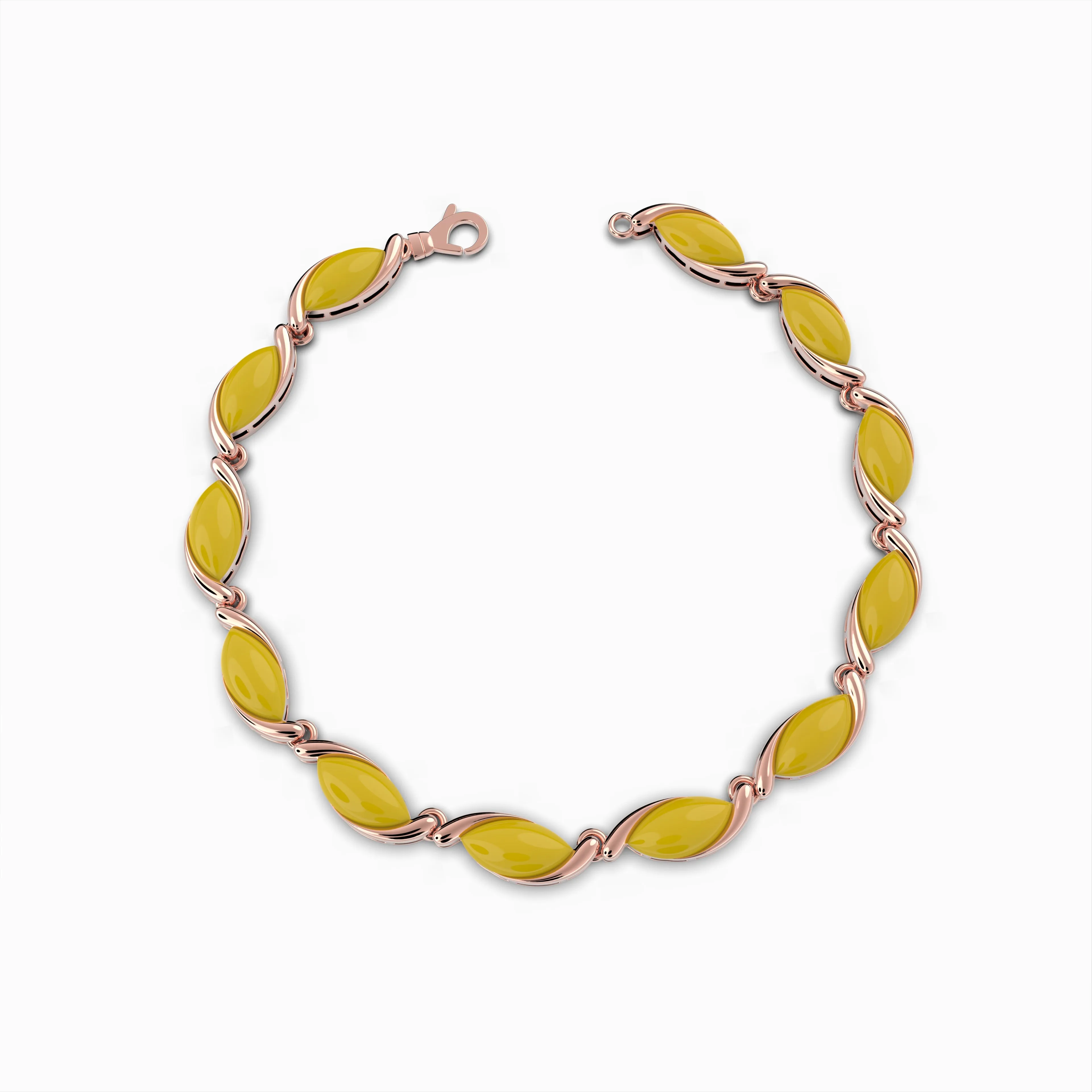 Natural Amber Bracelets - Leah