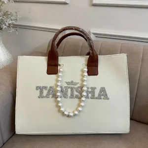 Nivel Offwhite Pearlet Tote