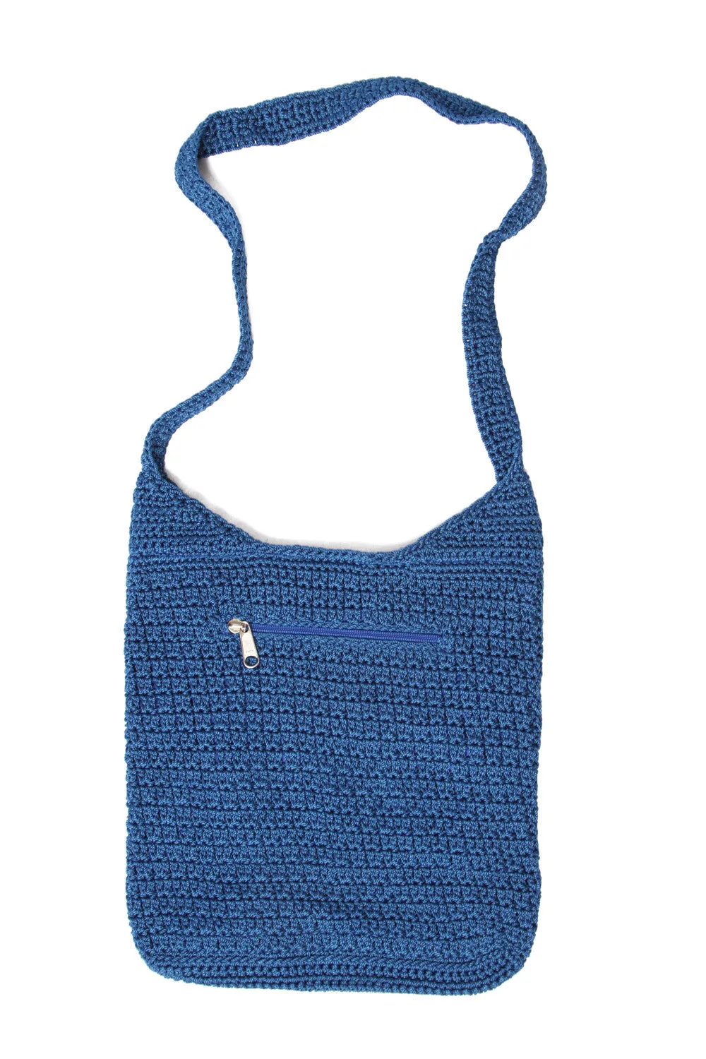Weave Sling Bag in Ocean (Lrg)
